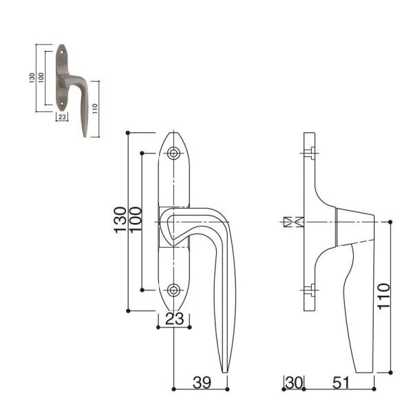 YKK-AP@ށ@Onh(Oύ݌)@yHHN-0001z