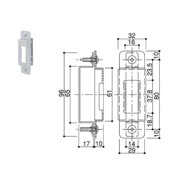 YKK-AP@փhAށ@P[XE󂯁@b`⏕@yHH3K16624z