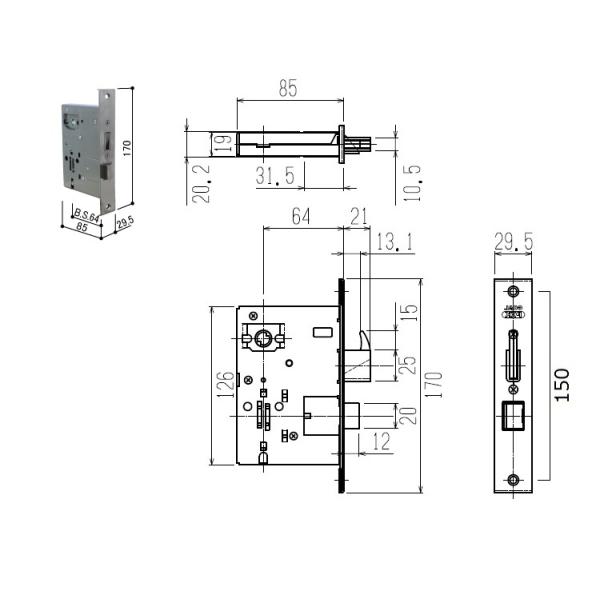 YKK-AP@փhAށ@P[XE󂯁@P[X(vbVvObvpEfbhE)@yHH4K12037CSz
