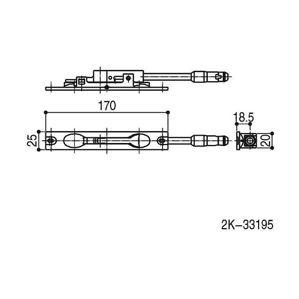 YKK-AP@փhAށ@tXE󂯁@tX@yHH-2K-33195-455z