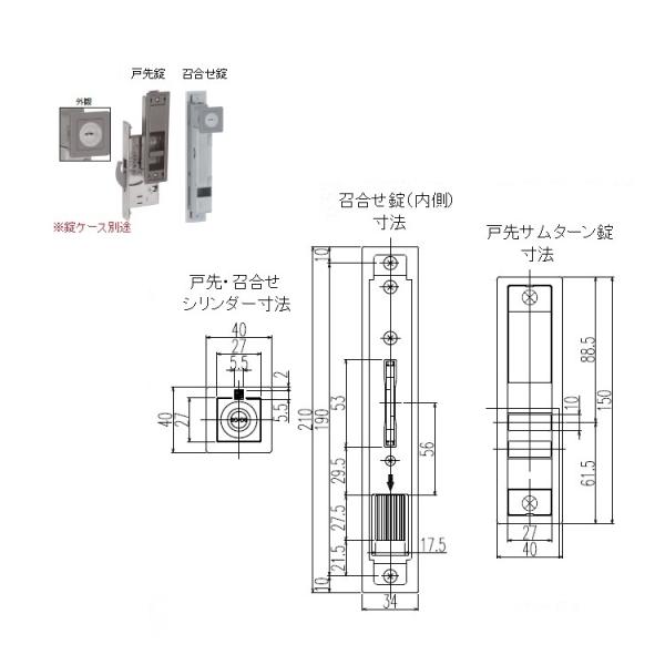 YKK-AP@ֈ˕ށ@@V_[Zbg(ːE)@yHHDHL-3101-CYz