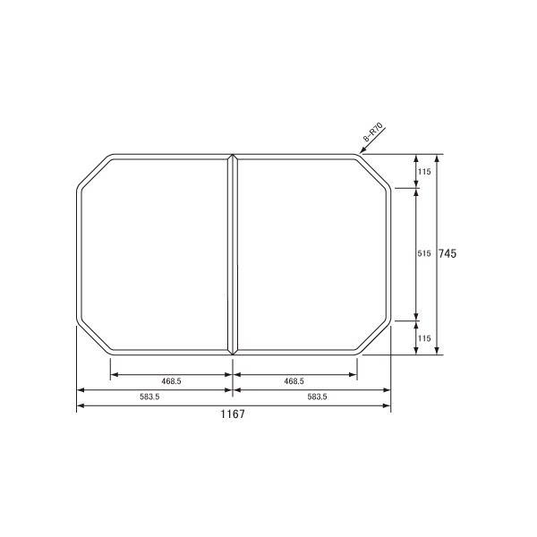 Panasonic（パナソニック） 風呂フタ 断熱組フタ 【GVR1162UD