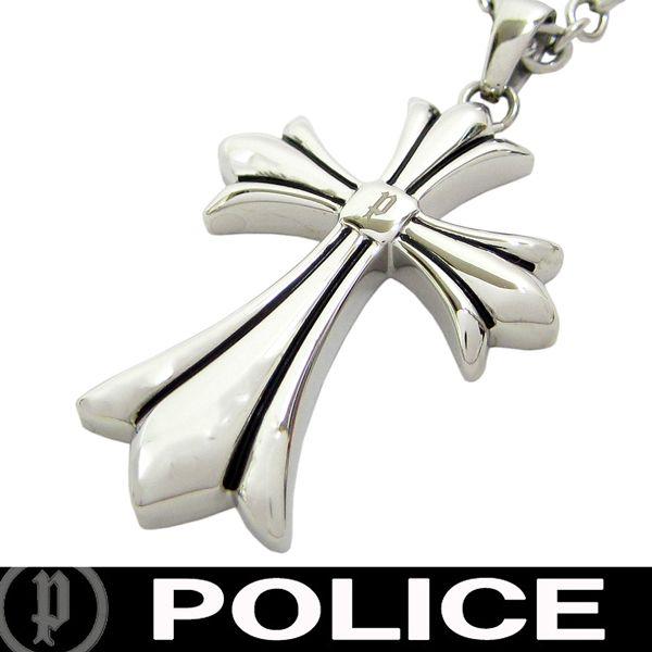 POLICE ポリス ネックレス ペンダント クロス 十字架 GRACE 25154PSS01 (15) あすつく