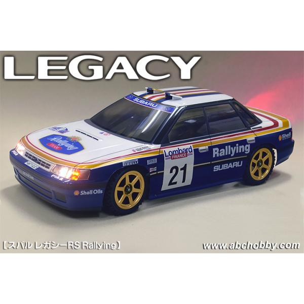 ABCホビー 01スーパーボディ ： スバル レガシーRS（BC5） Rallying