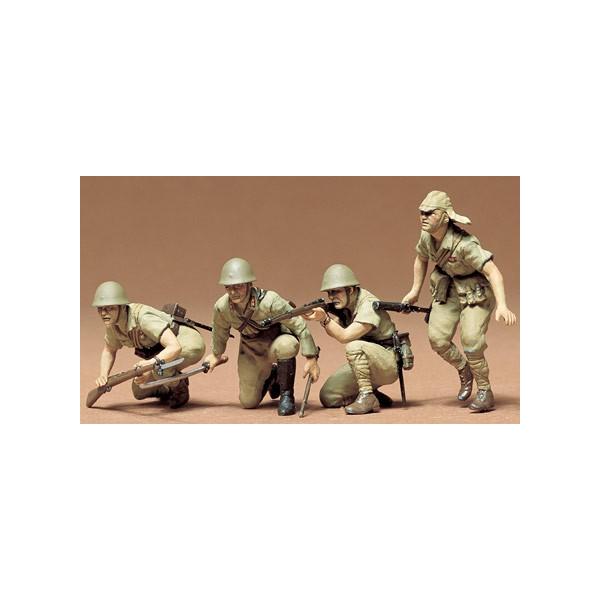 タミヤ 1/35 ミリタリーミニチュア No.090 日本陸軍 歩兵セット タミヤ 1/35 ミリタリーミニチュア No.090 日本陸軍 歩兵セット