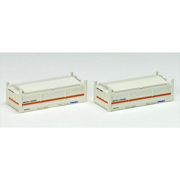私有 UM12A-105000形コンテナ（クリーム） 24個 トミーテック 私有 UM12A-105000形コンテナ(クリーム・2個入) 3163