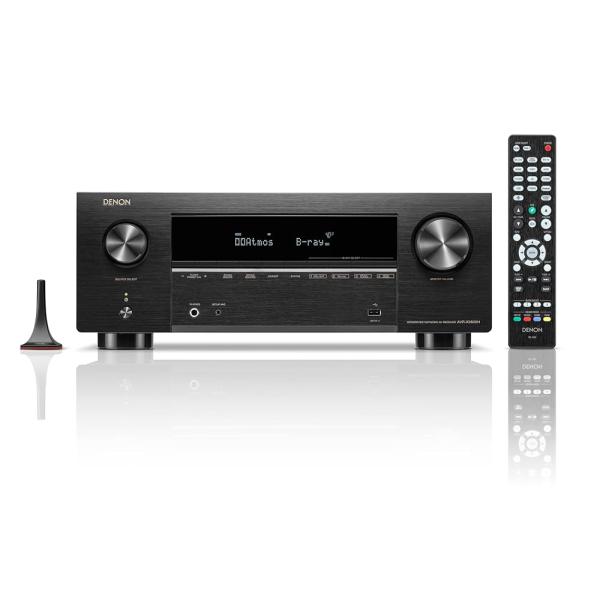 デノン Denon AVR-X3800H 9.4ch AVサラウンドレシーバー 8K Ultra HD、HDR10+、IMAX Enhanced、Auro-3D、11.4chプロセッシング対応 /ブラック AVR-X3800HK