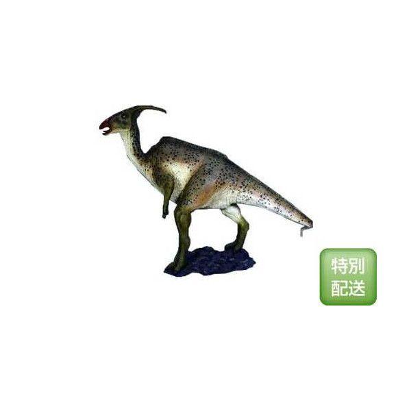 恐竜の置物 FRP恐竜オブジェ パラサウロロフス : セレクトショップ月