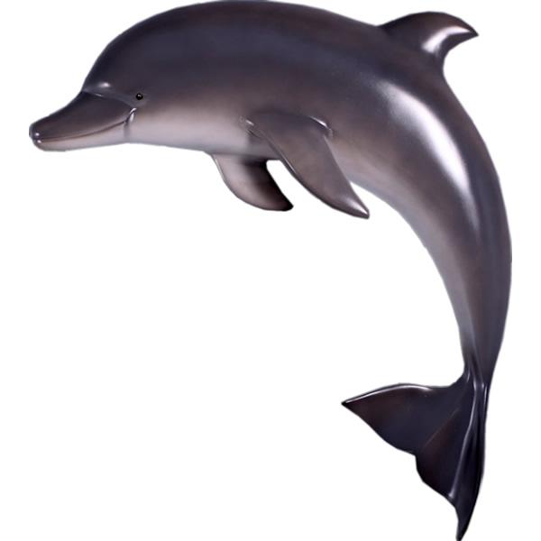 イルカ　FRP素材　オブジェ　動物 FRP製オブジェ イルカ・壁掛け用 : セレクトショップ月うさぎ