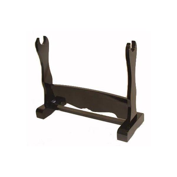 1本用の刀掛け台です。組み立て式サイズ　約幅406mm　高さ317mm　奥行150mm材質　木製製造　台湾製