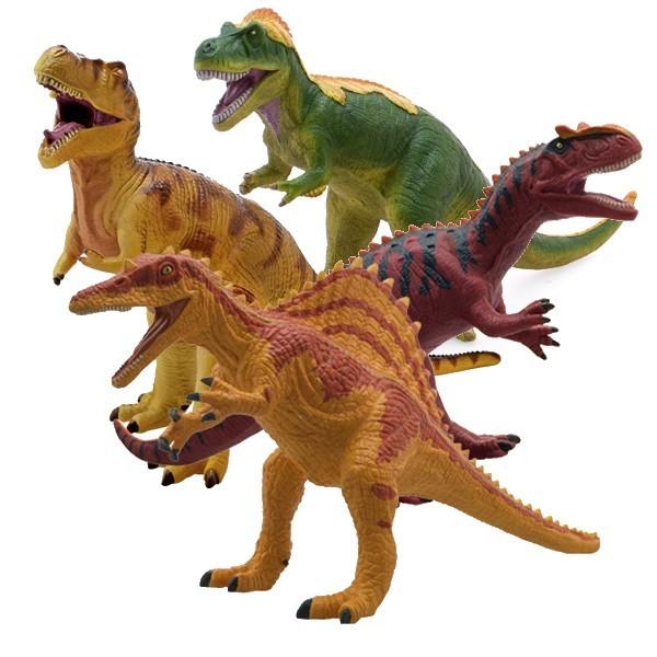 恐竜 ビニールモデル肉食恐竜4体セット p-61235 : セレクト 恐竜 ビニールモデル肉食恐竜4体セット p-61235 : セレクト