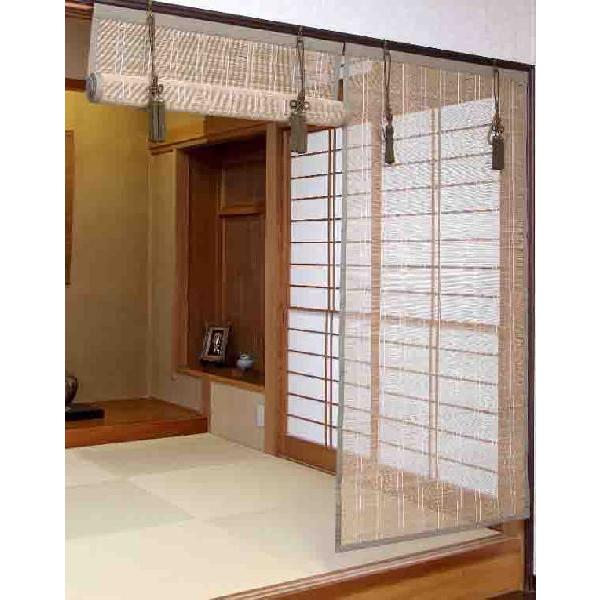 お座敷すだれ 竹のれん 88×30cm : セレクトショップ月うさぎ - 通販