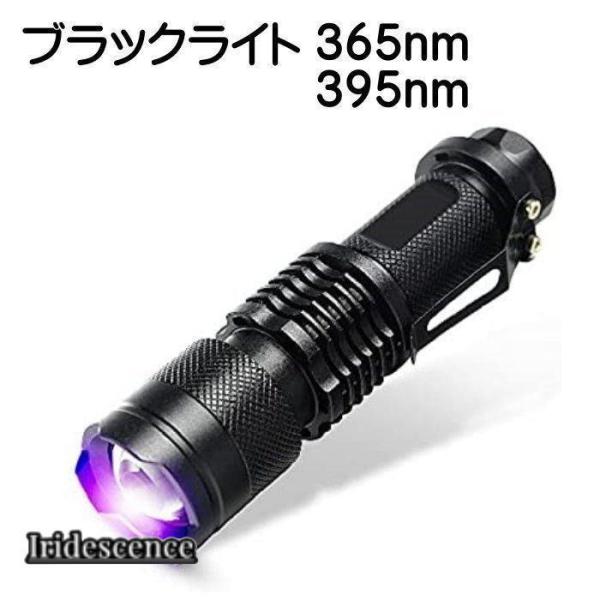 LED UVブラックライト 紫外線ライト 365nm 395nm　レジン 硬化 ルアー 汚れ発見 蛍光ペイントの発光 真贋調査