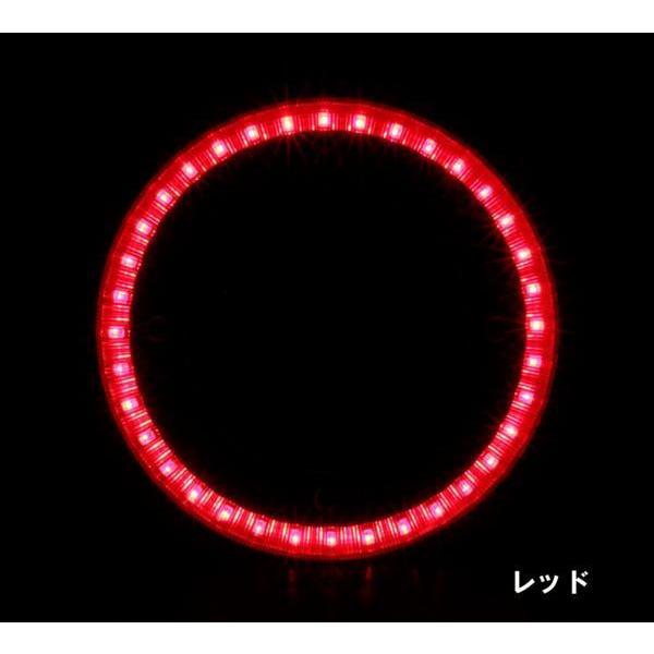 バスマーカーランプ用 マーカーリング LED36エンジェルリング レッド