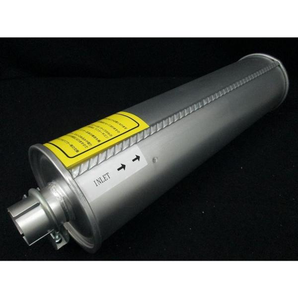 ジェットイノウエ製　TYマフラー　芯無　全長 660mm×140mmΦ　（540001）