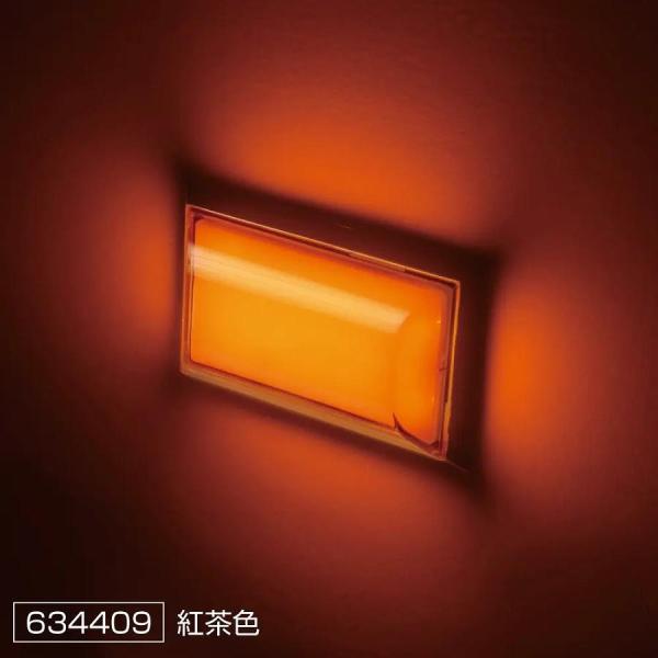 ジェットイノウエ製　フラットマーカーランプ面発光タイプ　紅茶　12V/24V共用  634409