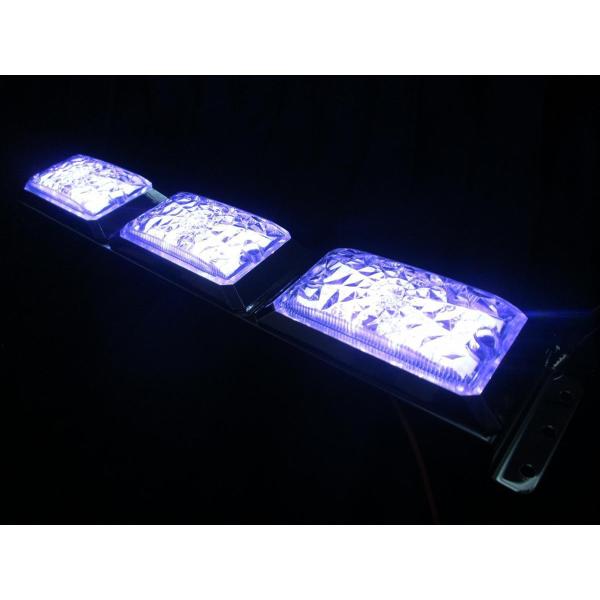 LED車高灯 激光シリーズ角BIG3連 ホワイト 白 2個1セット