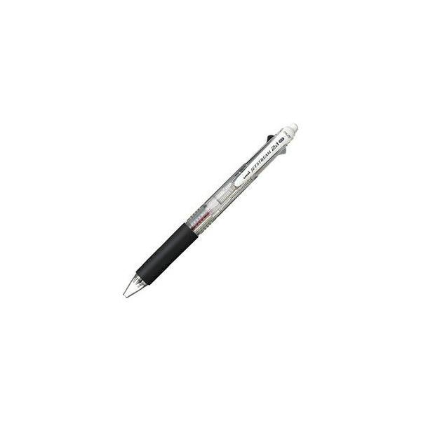 三菱鉛筆　ジェットストリーム　多機能ペン　2＆1　2色ボールペン0.7mm(黒・赤)＋シャープペン0.5mm　MSXE3-500-07 透明