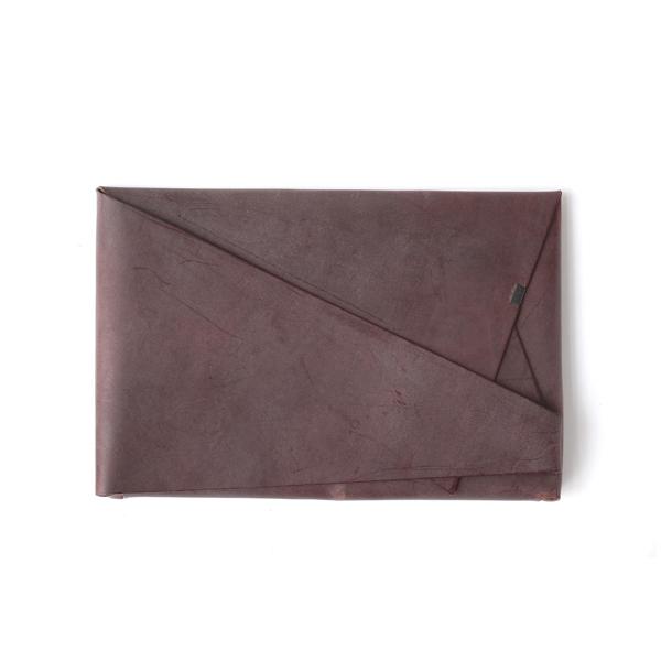 バーガンディ レザー クラッチバッグ 牛革 クラッチバッグ 所作 バーガンディ : 所作 Official - 通販