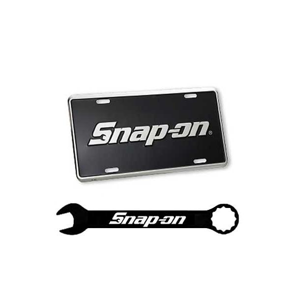 Snap-on（スナップオン）ライセンスプレート「BLACK METAL LICENSE