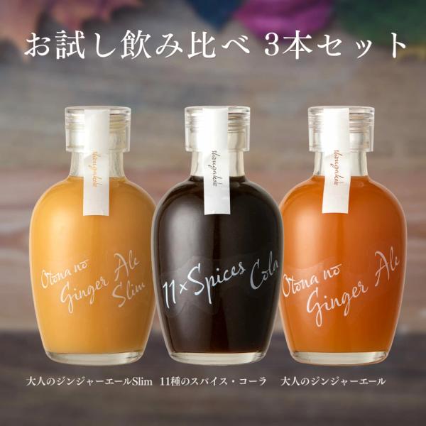 お試し飲み比べ3本セット200ml[11スパイスコーラの日対象商品]