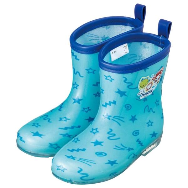 まいぜんシスターズ レインブーツ キッズ レインシューズ 子供 通園 通学 レイン レイングッズ 雨 反射テープ付  RIBT18 スケーター 男の子 女の子