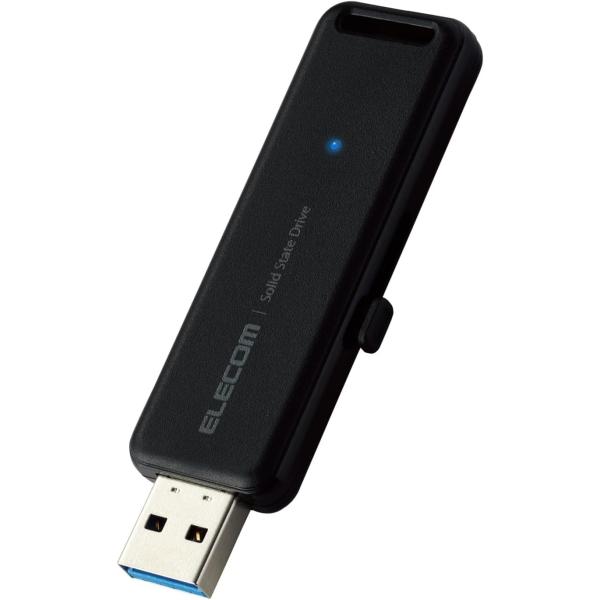 エレコム 外付けSSD 2TB コンパクト ポータブル PS5/PS4対応(メーカー動作確認済) USB3.2(Gen1) ESD-EMB2000GBK