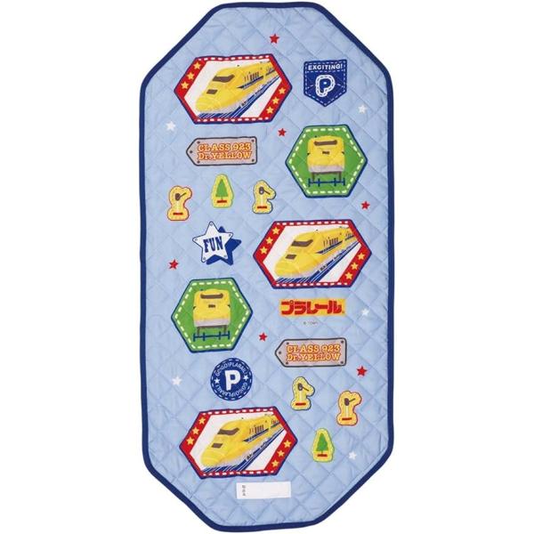 プラレールブランド スケーター(Skater)コット(簡易ベッド)カバーMサイズ名前が記入できる「お名前タグ」付きこの商品についてサイズ:約60×130cm材質:ポリエステル原産国:中国裏面:通気性に優れたメッシュ生地四隅のゴムひもを引っ掛...