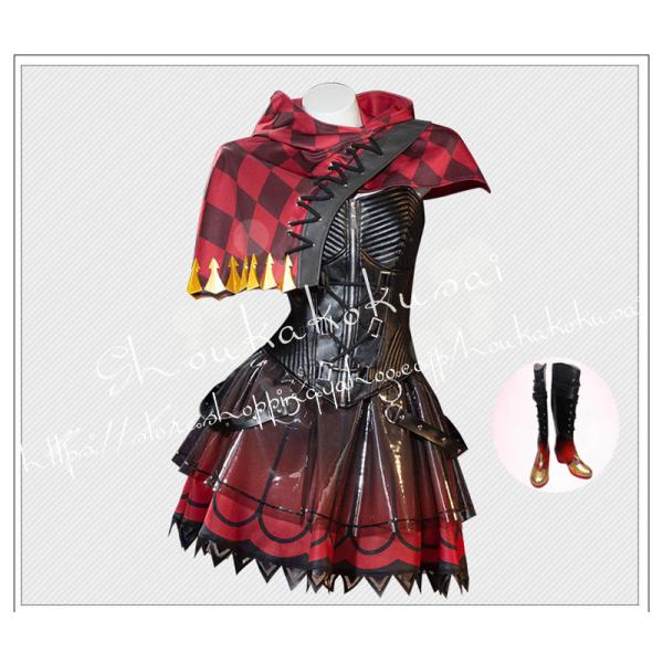 第五人格 赤ずきん トレイシー 機械技師 コスプレ衣装 ウィッグ付き 第五人格 identityV トレイシー 機械技師 赤ずきん コスプレ衣装