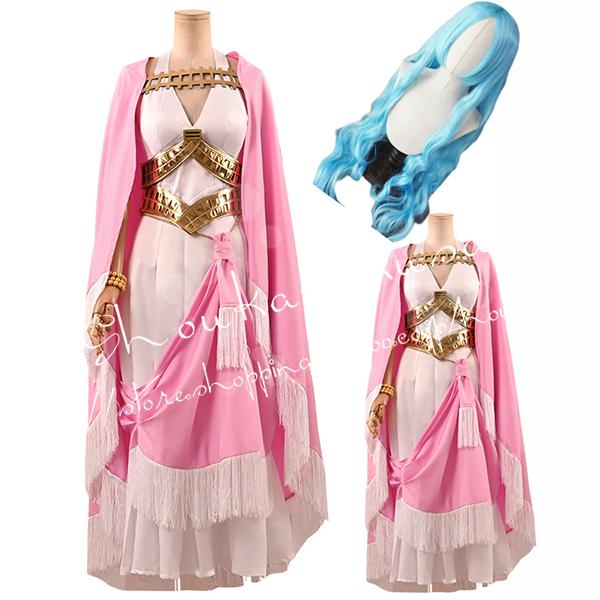 ONE PIECE 海賊王 風 ワンピース ネフェルタリ・ビビ コスプレ衣装