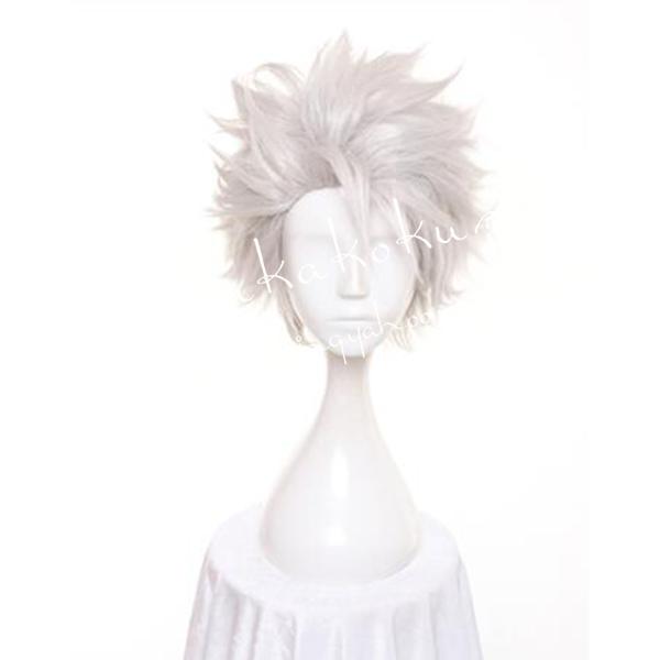 コスプレウィッグ ブリーチ BLEACH 風 日番谷冬獅郎ひつがや とうしろう十番 隊隊長 かつら WIG 耐熱 大人 cosplay ハロウィン仮装 変装 コスチューム