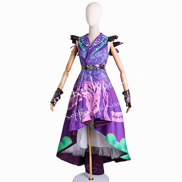 Descendants 3 Mal ディセンダント3 マル 風コスプレ衣装 日常服 Descendants 3 Mal ディセンダント3 マル 風コスプレ衣装 日常服