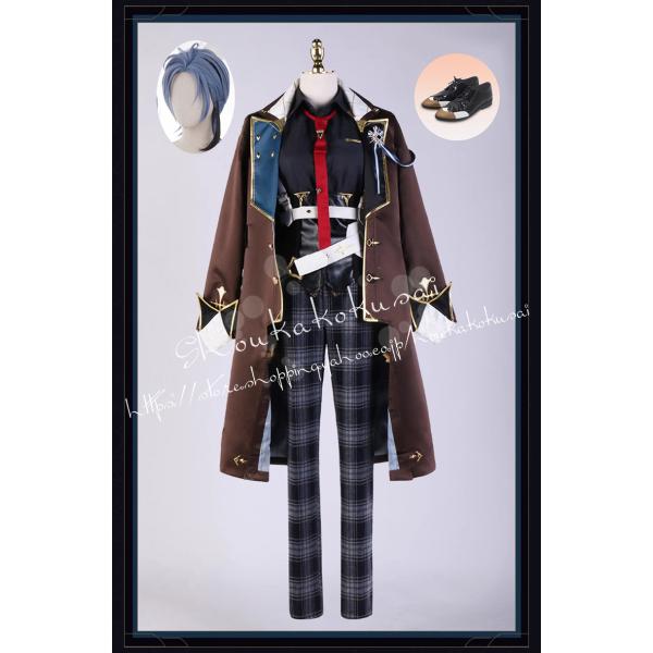 バーチャルYouTuber風 彩虹社 VTuber Hex Haywire コスプレ衣装 ウィッグ cosplay ハロウィン 変装 演出服 コスチューム撮影 学園祭