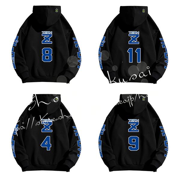 送料無料 ブルーロック BLUE LOCK 風 パーカー スウェット フード付き