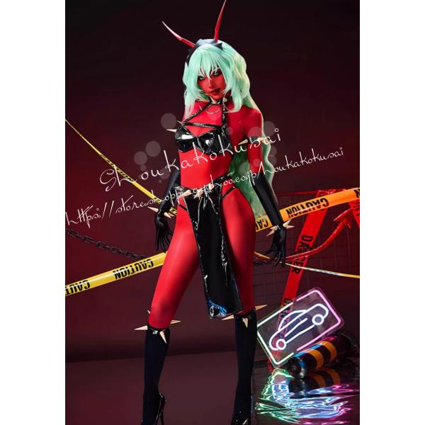 パンティ ストッキングwithガーターベルト 悪魔 Scanty スキャンティ コスプレ衣装 イベント コスチューム 変装活動 仮装 学園祭 撮影 クリスマス ハロウィン