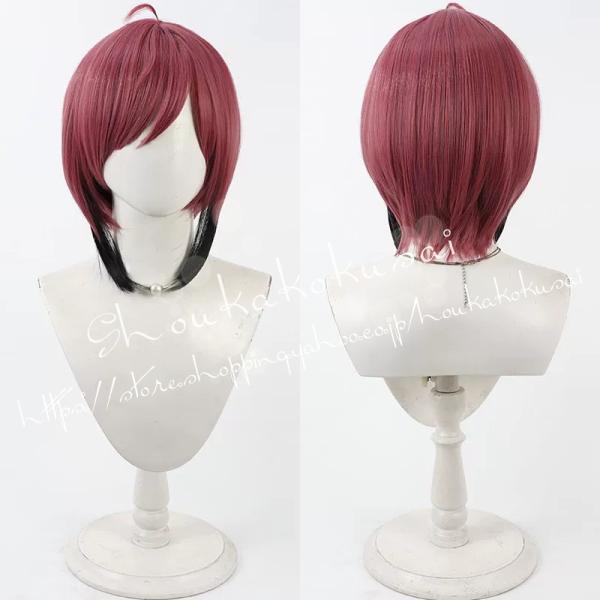 刀剣乱舞-ONLINE- 新刀剣男士 太刀 面影 おもかげ コスプレ ウィッグ コスチューム用小物 耐熱 かつら 日常 変装活動 仮装 学園祭 撮影 祭り