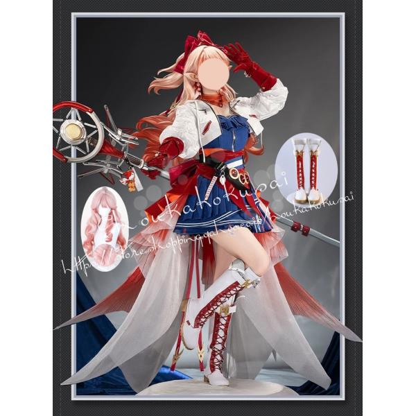 アークナイツ 明日方舟 Arknights 祈祷師 ハルカ 紫野遥 Haruka コスプレ衣装 イベント コスチューム 変装活動 仮装 学園祭 撮影 祭り クリスマス ハロウィン