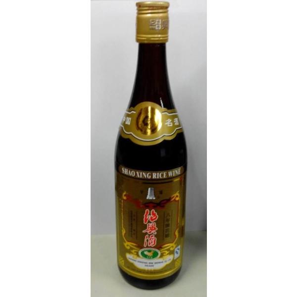 宇塔 8年陳花雕 紹興酒 640ml（赤ラベル）12本1箱・送料無料