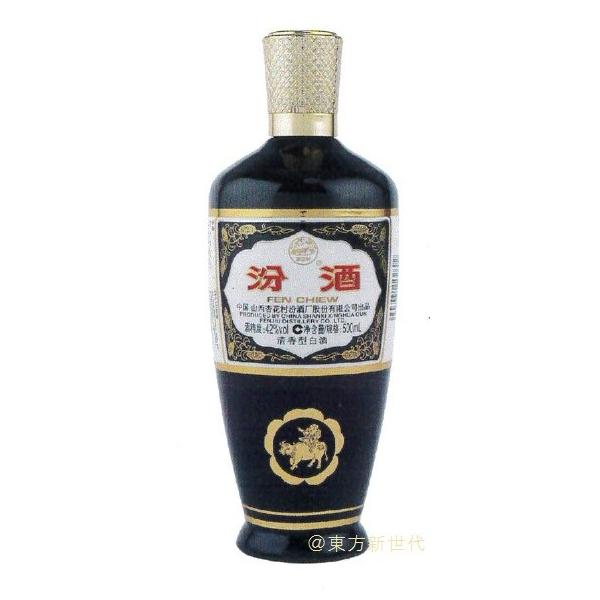 中国白酒 汾酒・フェンチュウ（ふんしゅ）茶壺 42度 500ml、山西省汾陽