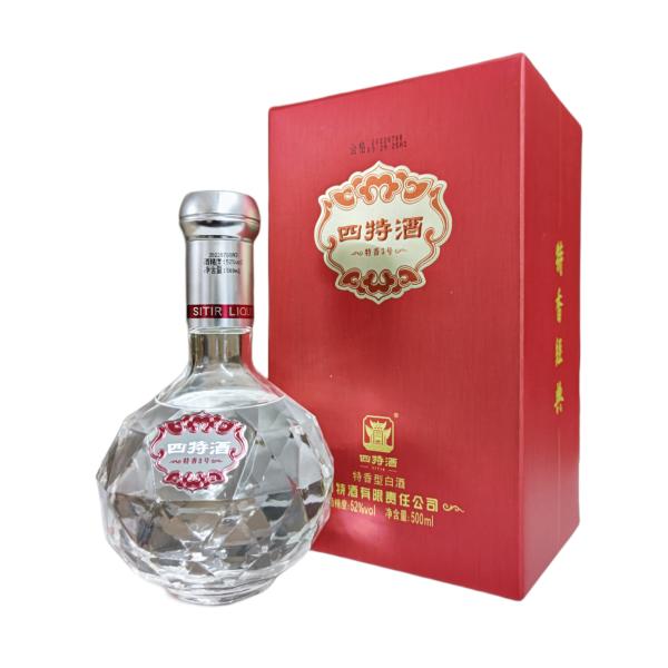 中国白酒・特香型白酒・四特酒・「特香経典3号」・500ml・52度 中国白酒・特香型白酒・四特酒・「特香経典3号」・500ml・52度