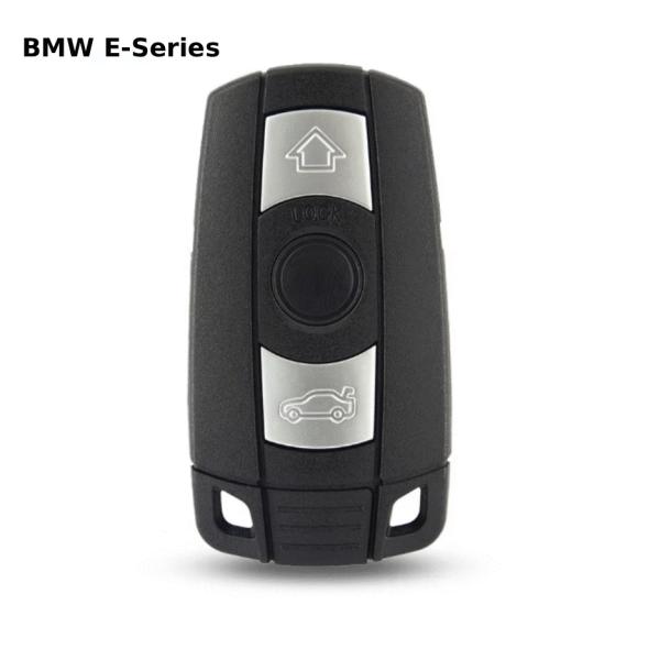 3ボタンカーリモートキーシェルフォブケース BMW 1 3 5 6 7 Eシリーズ E60 E90 E91 E92 E93 X5 X6