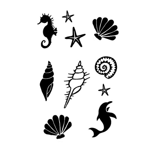 メール便 お得なa4シートセット アプリケーションフィルム付き ステンシル 海 シート St356 Head Shop 湘南堂 通販 Yahoo ショッピング