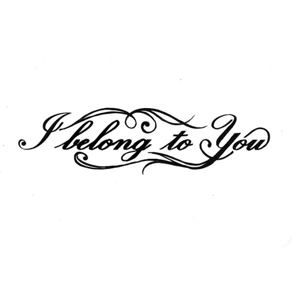 [[]GAuV@{fB[WG[@wi^gD[pXeV/I belong to youi͋M̂́j@W:18cm