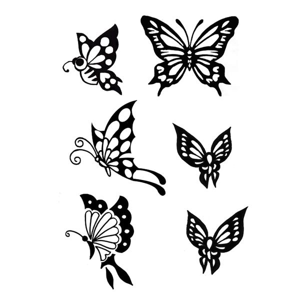 メール便]エアブラシ ボディージュエリー ヘナタトゥー用