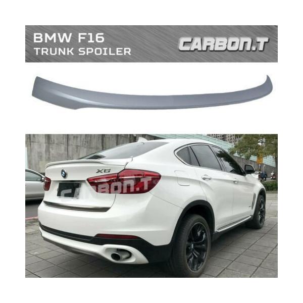 14-19 BMW X6 F16 X6M F86 SUV ABS製 リアスポイラー 素地未塗装 トランクスポイラー P