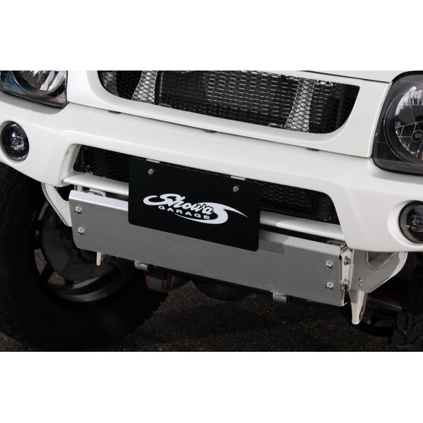 スキッドプレート　ショウワガレージ シルバー  ジムニー シエラ　JB74用 楽天市場】ショウワガレージ スキッドプレート シルバー