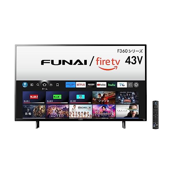 フナイ 液晶テレビ 43型 FUNAI フナイ 液晶テレビ Fire TV 搭載 Alexa 対応 (43V型) 未