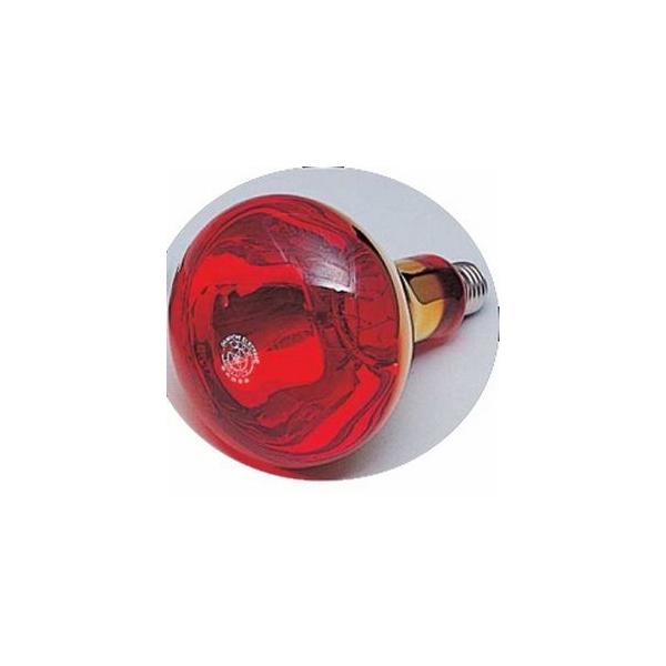 赤外線治療器用電球(ランプ) 赤球 細口300W (レッドサンSD.DX.レッド