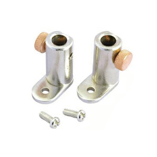 ● ※ アークダイン・ヘルスライトには使用できません。● 左右指定はありません、ネジ穴は上下に開いています。● 材質はクローム鋼削り出し、ニッケルメッキ仕上げ。● マリホルダー取り付けビスも付属しています。重量約87g(2個+ビス)● ※定...