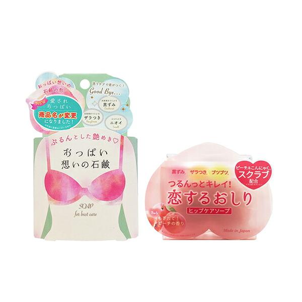 おっぱい想いのスクラブソープブラジャーによる締めつけやムレ、摩擦など、過酷な環境に置かれているおっぱいにおっぱい想いのスクラブ石鹸で優しく洗浄。● 汚れがたまりやすいバストトップを直接なで洗いできるオリジナルの石鹸形状を採用しています。● ...